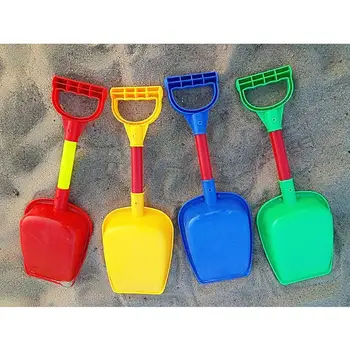 Plastic Beach Lopato Plaži Orodja Otroci Pesek Igranje Otroške Igrače Starši Lopato Okolju Igrače Interakcije Orodje Sandglass X0F8