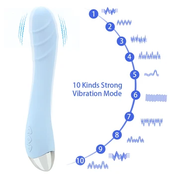 Sex Igrače Za Ženske 10 Hitrosti Ženska Masturbacija USB Polnjenje Močan Vagine, Klitoris Massager G-Spot Vibrator Dildos