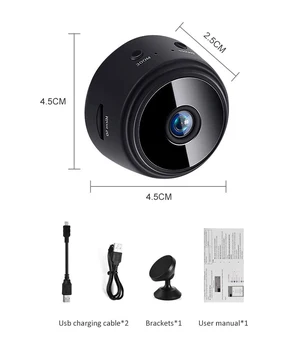 1080P HD Ip Kamere A9 Mini Kamera Noč Različica Glas Video Varnost Brezžične Mini Kamere nadzorne Kamere Wifi Kamera