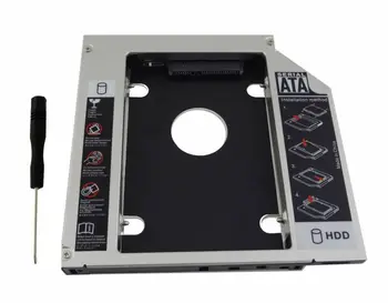 WZSM Novo 9.5 mm 2. SATA HDD SSD Trdi Disk Caddy za Acer Aspire E5-G771G E5-573 E5-573G E5-573T E5-773g-57pn