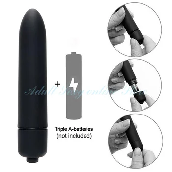 Mini Bullet Vibrator Vaginalne masaža Dildo vibrador sex igrače za ženske, G-Spot z vibriranjem Klitoris stimulator Ženski Masturbator