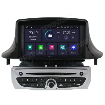 Za Renault Megane 3 Fluence 2009-Android Avto Multimedijski Predvajalnik, GPS Navigacijo, Audio Stereo Zaslon Vodja Enote magnetofon