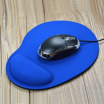 Ergonomsko Udobje Manšeta Mat Desk Mouse Pad Tipke Za PC Prenosni Računalnik Macbook Z Zapestje Zaščito Anti-Slip Zapestje Gel