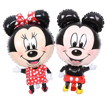 Mickey Minnie Zabavo Dekoracijo Balon Število Balon Baby Tuš Stranka Balon Dekoracijo, Dekoracijo Rojstni Dan