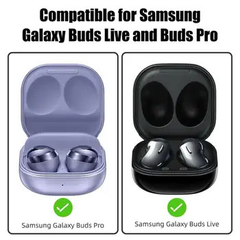 TPU Slušalke Primeru Shockproof Celotno Zaščitno Za Samsung Galaxy Brsti Live /Pro Slušalke Primeru Torbica Čepkov Zaščitni Pokrov