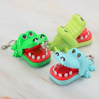Praktična Novost Mini Grize Krokodil, Usta, Zob Grize Roko Prst Aligator Bar Igri Smešno Gags Šale Igrača Darilo Za Otroke Darilo