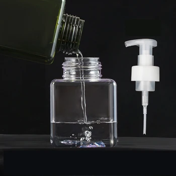 Nova Zasnova Milo Razpršilnik Steklenice Kopalnica Šampon Kozmetično Kremo, Losjon Posode Pritisnite Praznih Steklenic Kopalniške Opreme