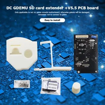 GDEMU V5.5 Optični Pogon Simulacije Odbor Optični Pogon PCB Board Kartica 3D Tiskanih Mount Kit za DreamCast VA1