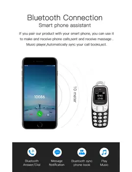 Mini telefon odkleniti mobilni telefon Super Mala Mini Magic Voice Bluetooth Brezžične Slušalke za v uho telefon Voice Changer Kartice SIM