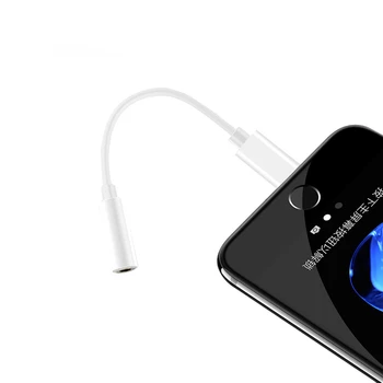 Osvetlitev 3.5 mm Audio Jack Adapter Kabel za iPhone X XR XS 11 12 Pro Max 8 7 6 6S Plus SE Stereo Adapter, Priključek za Slušalke