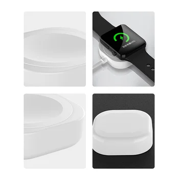 Prenosni Brezžični Polnilnik za IWatch 6 SE 5 4 Magnetni Polnjenje Dock Postajo Polnilnik USB Kabel za Apple Gledati Serije 5 4 3 2 1