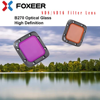 Foxeer ND8/ND16 Filter za Objektiv Povečanje Prenos Zmanjšanje Razmislek Schott Optičnega Stekla Za BOX1&BOX2 FPV Kamero