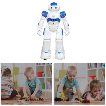 Inteligentni Zgodnje Izobraževanje Daljinski Nadzor Robota Puzzle Fant otroška Igrača Gesto Indukcijsko Polnjenje prek kabla Usb
