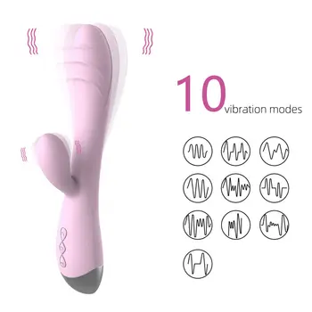 Ženske Vibratorji Dildo Sex Igrače Odraslih Vibradores Dvojna Vibracijska Stimulator Klitorisa Massager Ženski Masturbator Vibradors