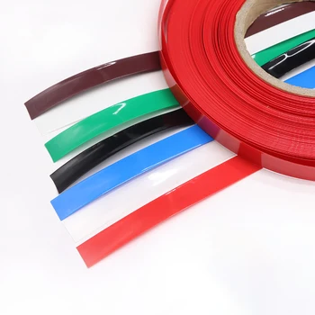 10M Pisane PVC Heat Shrink Tube Širina: 7mm Dia 4 mm Litijeva Baterija Izolirana Film Zaviti Varstvo Primeru Pack Žice Kabel Rokav