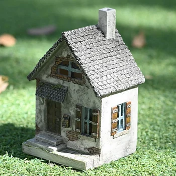 Miniaturni Pravljice Vrta Podeželska Vila, Počitniška Hiša Gozdna Vila, Dom Malih Stanovanj Mini Države Hiš