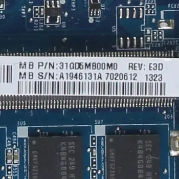 DA0GD5MB8E0 Prenosni računalnik z matično ploščo Za SONY SVF14A I5-3337U 4GB RAM za Prenosnik Mainboard A1946131A SR0XL