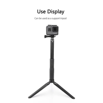 Vamson Veliko Zložljivo Stojalo Selfie Palico za GoPro 9 8 7 6 5 za Yi 4K za DJI OSMO Športne Kamere Pribor VP425