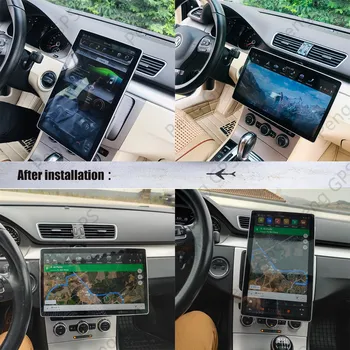 12.8 palčni Tesla Autoradio 2 din Android Avtomobilski Stereo sistem 2din avtoradio, GPS, Android Centralne Večpredstavnostna Univerzalni Sprejemnik 4 GB, 64 GB PX6
