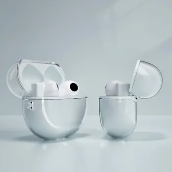 Nove Slušalke Primeru Za Huawei Jasno TPU Zaščitna Primeru Pokrov Šok Odporni Za Huawei Freebuds 4i Slušalke
