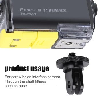 Fotoaparat Nastavek za GoPro Ekosistemov 1/4 Pretvorbo Adapter za GoPro Montažni Sistem Nastavek Fotoaparata na Vse GoPro Gori