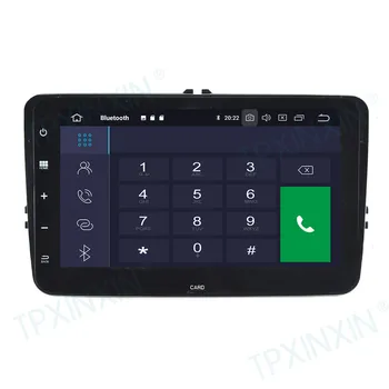 Za Volkswagen HC Android 10 Carplay Radio Predvajalnik Avto GPS Navigacija Vodja Enote, Avtomobilski Stereo sistem WIFI DSP BT