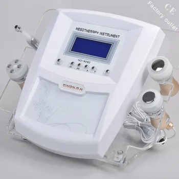 Ne iglo mesotherapy pralni electropration hladno kladivo terapija obraza zdravljenje pralni nego kože orodja s CE certifikat