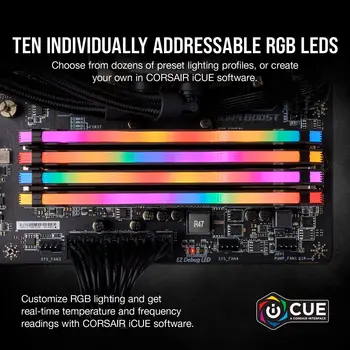 Namizje Ram CORSAIR Memoria Modul 4000MHz RGB PRO DIMM Pomnilnik 8G 3000Mhz 3200mhz 3600mhz 8gb 16gb 32gb PC4 za AMD in Intel