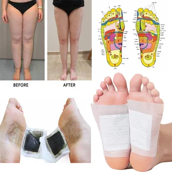 10/20pcs Detox Foot Obliži Blazine Noge Hujšanje Izgubi Teže Stopal, Nega Telesa, Zdravstveni Lepilo Pad hujšanje Detox Obliži Nalepke