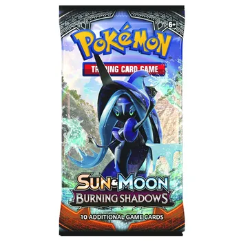 324Pcs Pokémon TCG: Sun & Luna Gorenja Sence Zaprti Booster Box Trading Card Game Set