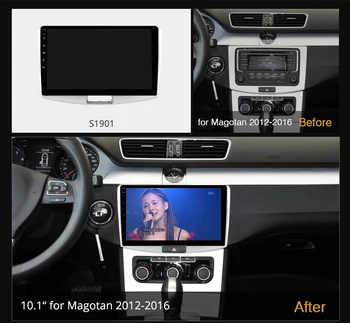 Ownice K7 Android 10.0 Avto Radio Stereo za VW Magotan CC 2012-2016 Podporo kamera na Sprednji strani 4G LTE 360 Avto Avdio Sistem 6 G+128G