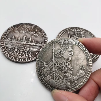Poljska 1644 Kralj Spominski Kovanec Zbirka Značko Spominkov Doma Dekoracijo Obrti Namizje Okraski, Darila