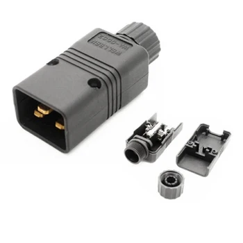 UPS Moči IEC Moški C20 Priključite Napajalni Kabel, Kabel Priključite Rewirable 16A / 250V Koristno