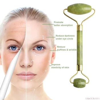 1 Kos Naravnih Jade Obraza Masaža Roller Obraz Eye za Nego Kože, Telesa Tanke Anti-aging