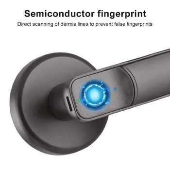 S Tipkami Home Office Smart Biometrični čitalnik Prstnih Zaklepanje Vrat Polprevodniških G32B