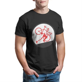 Moška T-shirt Cyclocross Športnik Teče Navkreber Krog Meri Kawaii Vrhovi Moških Oblačil 66437