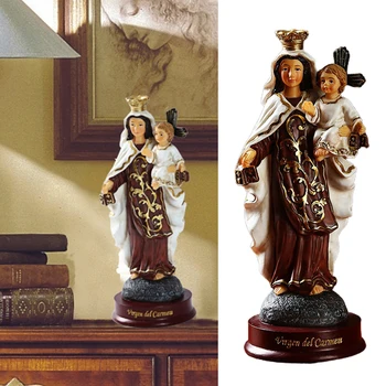 Blagoslovljena Devica, Mati Marija Kip - Smole Verske Kip Figurice Kiparstvo