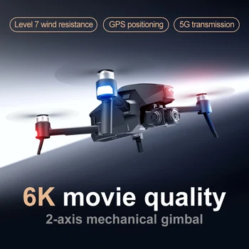 2021 M1 Pro 2 6K brnenje 4k poklicno HD mehanske 2-Osni gimbal fotoaparat 5G wifi gps brezpilotna letala brushless motor rc helikopter, letalo