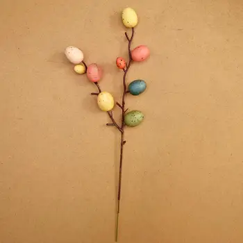 Velikonočno Jajce Drevo Decor Ustvarjalno Vejo Z Barvanje Jajc Spring Party Supplies Dekoracijo Doma Okraski velikonočni okraski