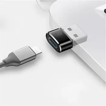 Zunanje Tipa C Ženski OTG Priključek za Napajalnik, USB 2.0 USB Moški C Kabel Mini Adapter