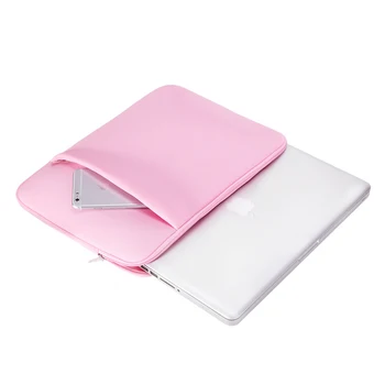Tablični RAČUNALNIK Laptop Rokav Mehko Vrečko Kritje Zvezek Pad Primeru Žep Za Mackbook Zraka iPad Zrak 11 13 14 15 15.6 inch