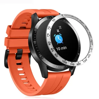 Kovinski Okvir Tesnilo Za Huawei Watch Gt 2 46mm 42mm Ploščo Primeru Styling Okvir Zajema Zaščito Odbijača Watch Dodatki