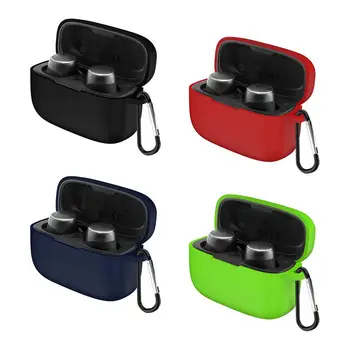 Slušalke Primeru Za JBL Živo 300 Brezžični Športne Slušalke Silikonska Zaščitna torbica Pokrov Z Anti-Izgubil Kavljem Prenosni Primerih