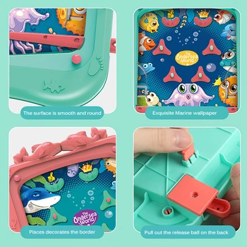 Fliper Igre Namizja Igra Fliper Stroj Zabavno Starš-Otrok Interaktivni Montessori Izobraževalne Igrače, Otrok Tabela Streljanje Igre