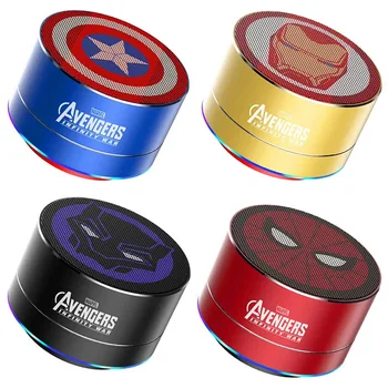Disney Bluetooth Zvočnik, Iron Man, Captain America Brezžična Mini Bluetooth Zvočnik Avengers Prenosni Zvočnik