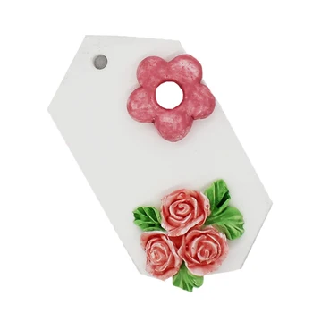6 Lukenj, 3 majhne vrtnice majhnimi cvetovi aromaterapija sadra dekorativni vosek kartico, Silikonsko Plesni Diy Kadila Kamen P1233