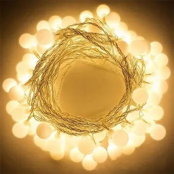 LED Svetu Niz Luči Baterije Nepremočljiva Prostem Božični Venci Vila Lučka za svate New Year 's Dekoracijo Darilo