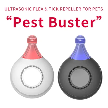 USB Polnilne Ultrazvočno Pest Reject, Bolh, Označite Lice Repeller Ovratnice Planinarjenje, Sponke za Prenosni Mačka Pes za Hišne živali