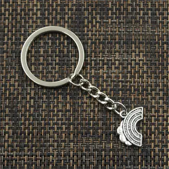 New Vroče Moške Key Ring Kovinski Ključnih Verige Keychain Darilo Nakit Bronasto Srebrne Barve Mavrice Roža Obesek Super Promocija