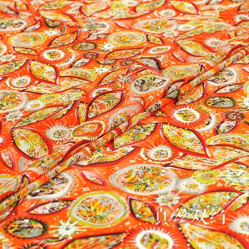 Nov 16 mm svilena krep de Chine tkanine tiskanje pomlad in poletje svile tiskanje tkanine 140 cm široko obleko srajco oblačila krpo